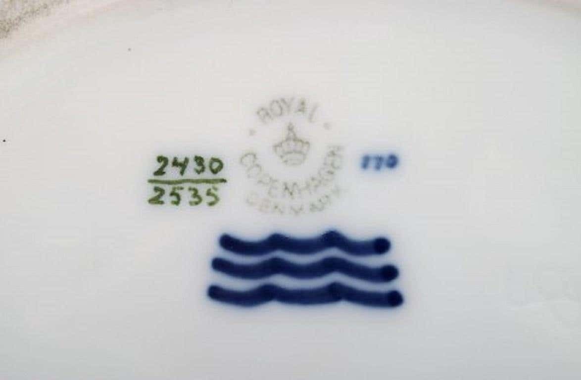 Large Royal Copenhagen Vase In Hand Painted Porcelain, Sailboat, 1920s photo 877.0