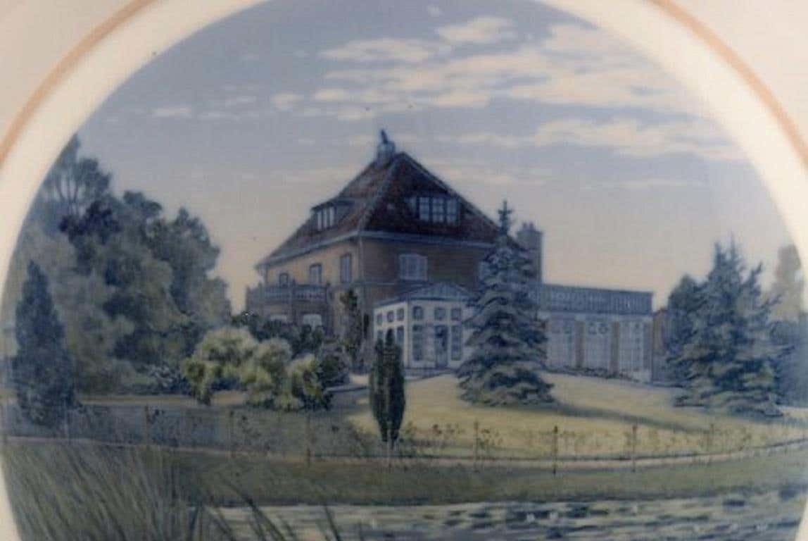 Arthur Boesen For Royal Copenhagen, Large Unique Vase In Hand Painted Porcelain photo furniture