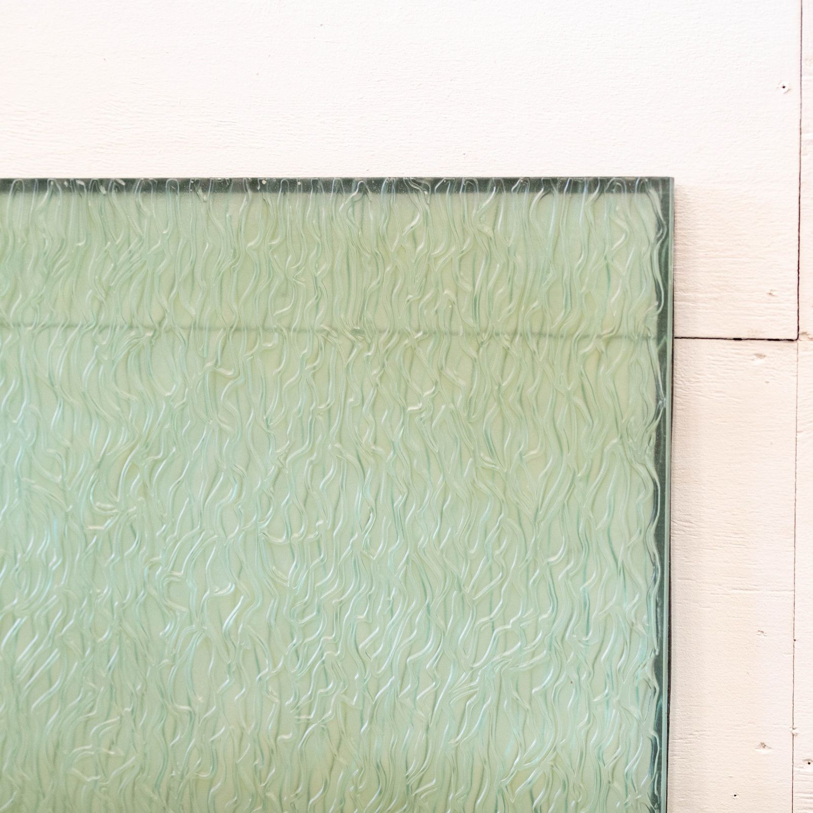 Spectacular Green Glass Panels Reclaimed From Central London Headquarters photo vinterior