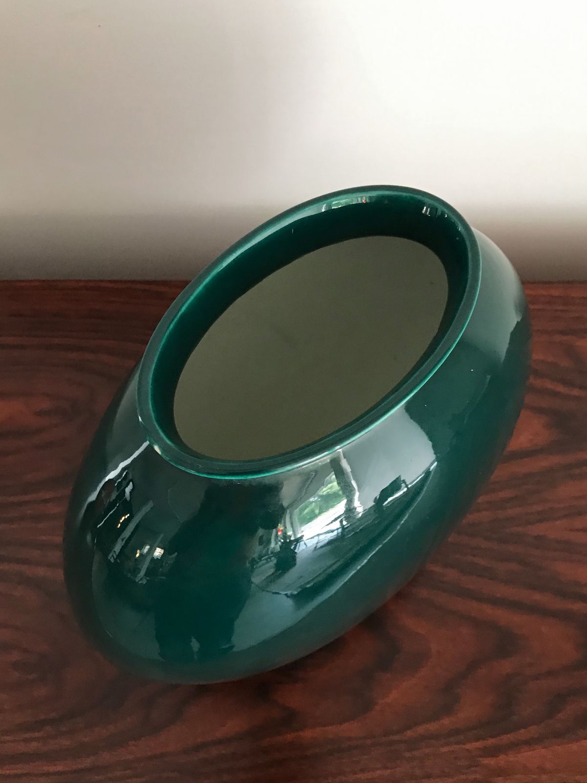 Guido Andloviz Italian Big Green Ceramic Vase, 19450s photo furniture