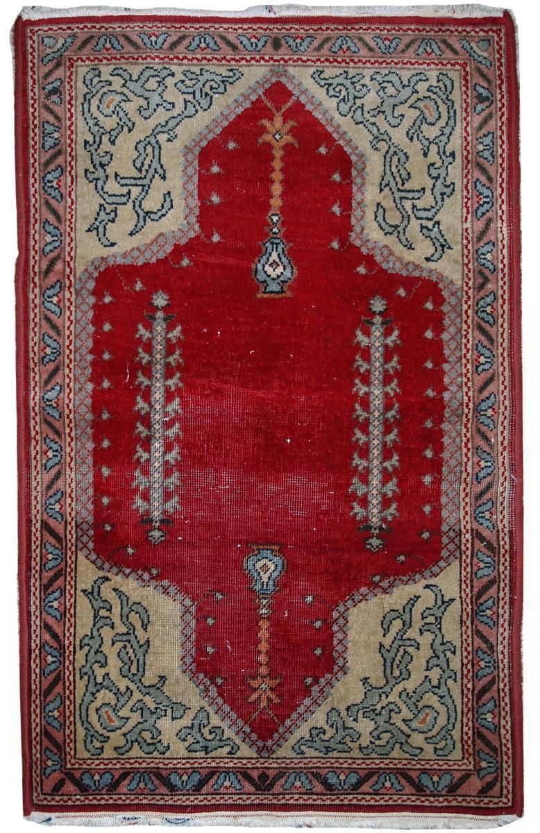 Vintage Handmade Turkish Konya Rug, 1920s
