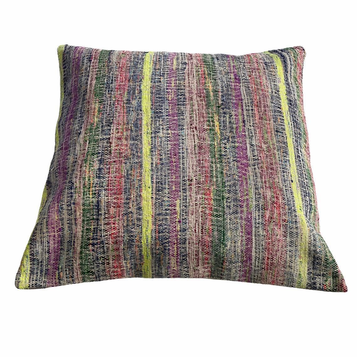 photo for sale Kilim Pillow 60 X 60 Cm Tapis Kelim Kilim Pillow Cover ,Vintage Meditation Bench Kelim Teppich Boho Kilim Cushion Kilim Sofa Turkish Pillow