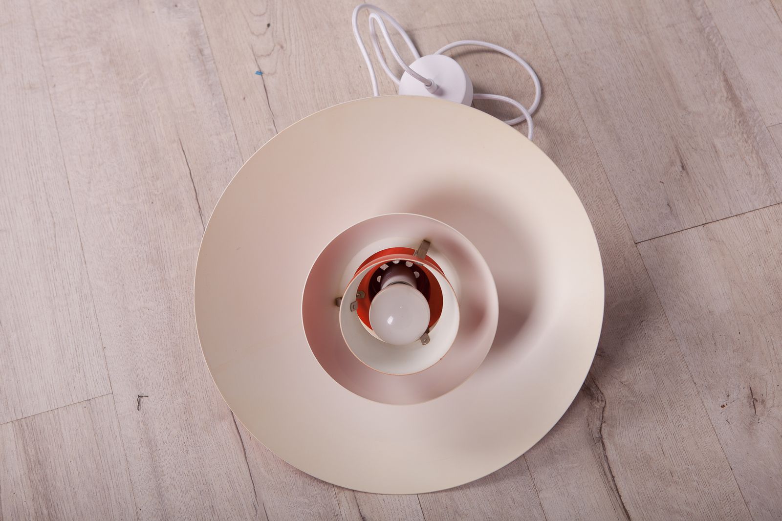 Danish Ph4 Pendant Lamp By Poul Henningsen For Louis Poulsen, 1960s photo vinterior
