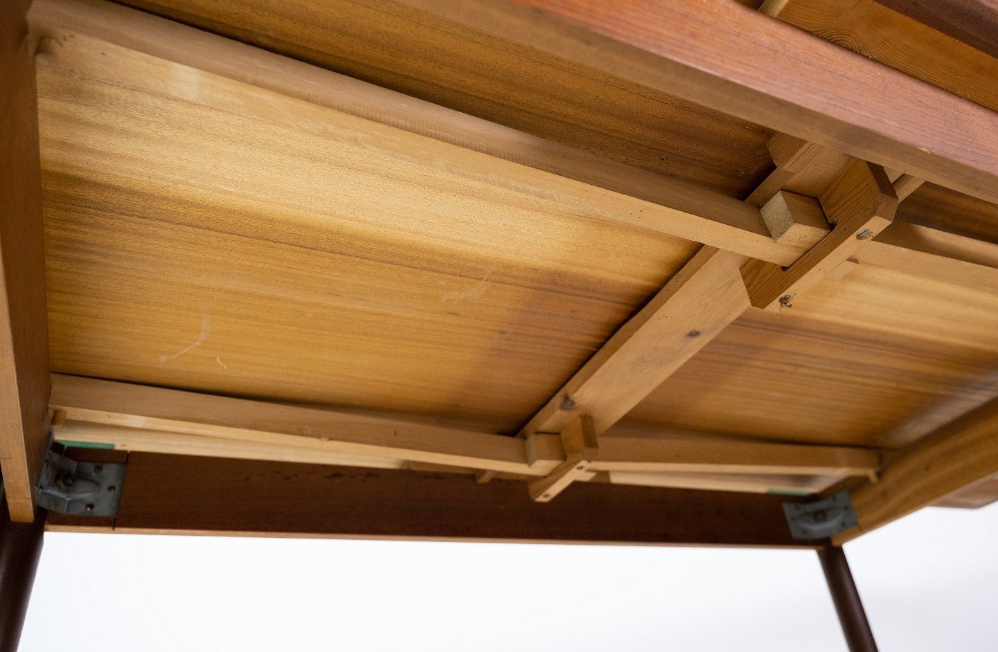 Teak Dining Table With Dutch Pull Out Of Danish Design From The 1960s. photo buy