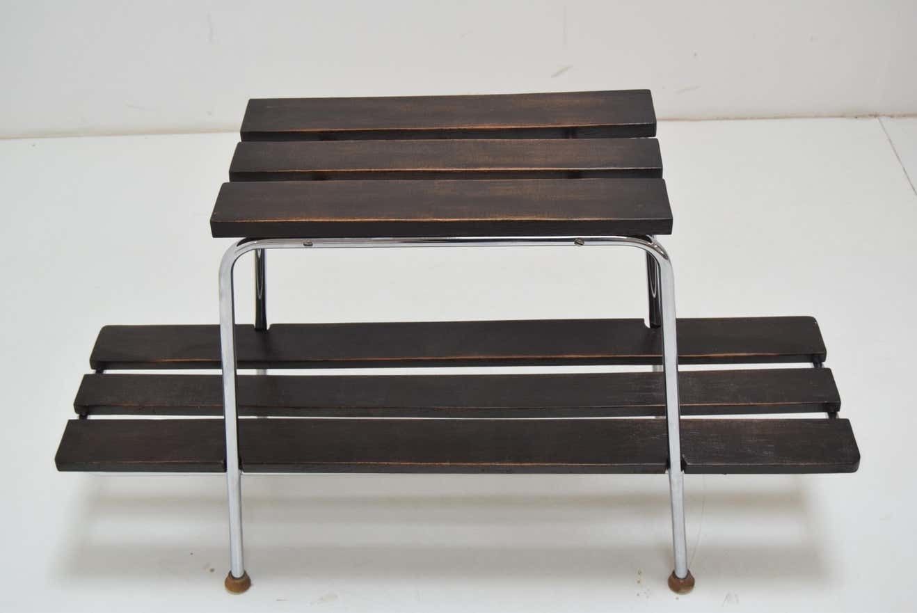 Side Table In The Middle Of The Century, 1970’s. photo vintage