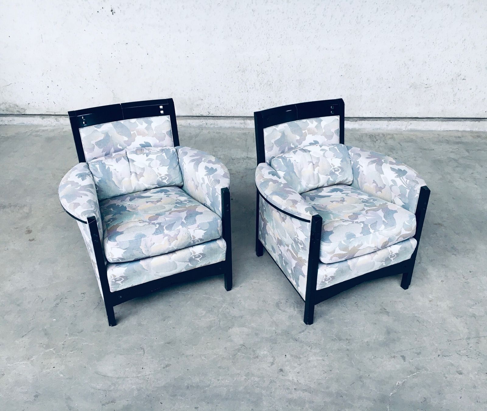 Galaxy 'Peggy' Lage Fauteuil Set Van Umberto Asnago Voor Giorgetti, Italië, Jaren 1990 photo for sale