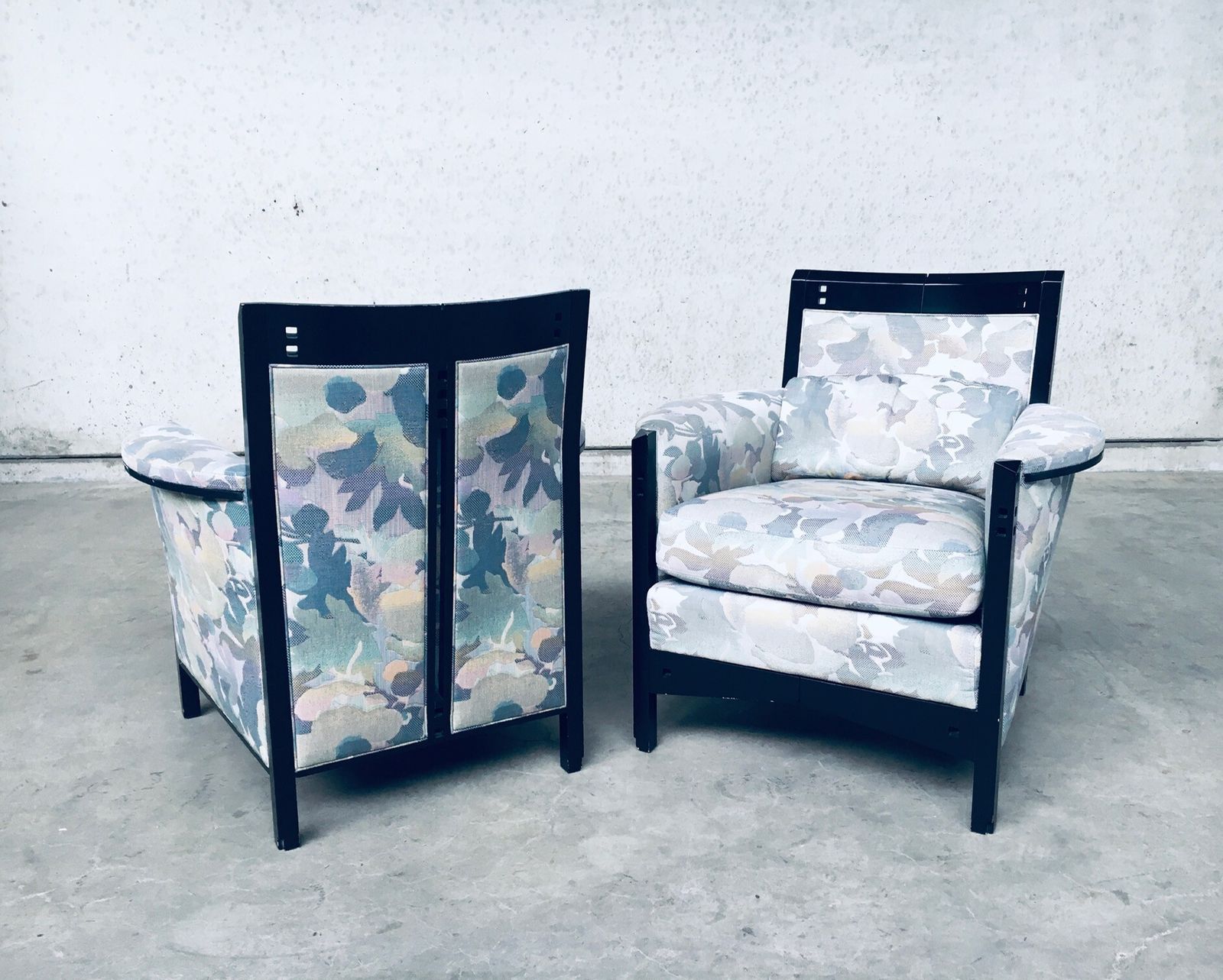 Galaxy 'Peggy' Low Armchair Set By Umberto Asnago For Giorgetti, Italy 1990s photo buy