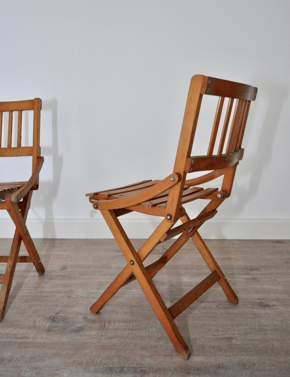 Mid Century Italian Children's Folding Chairs By Fratelli Reguitti, Set Of 2 photo 217.0