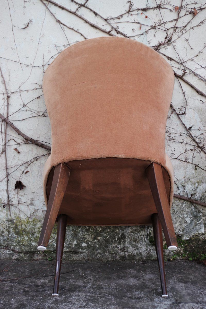 Velvet Armchairs, 1950s, Set Of 2 photo 250.0