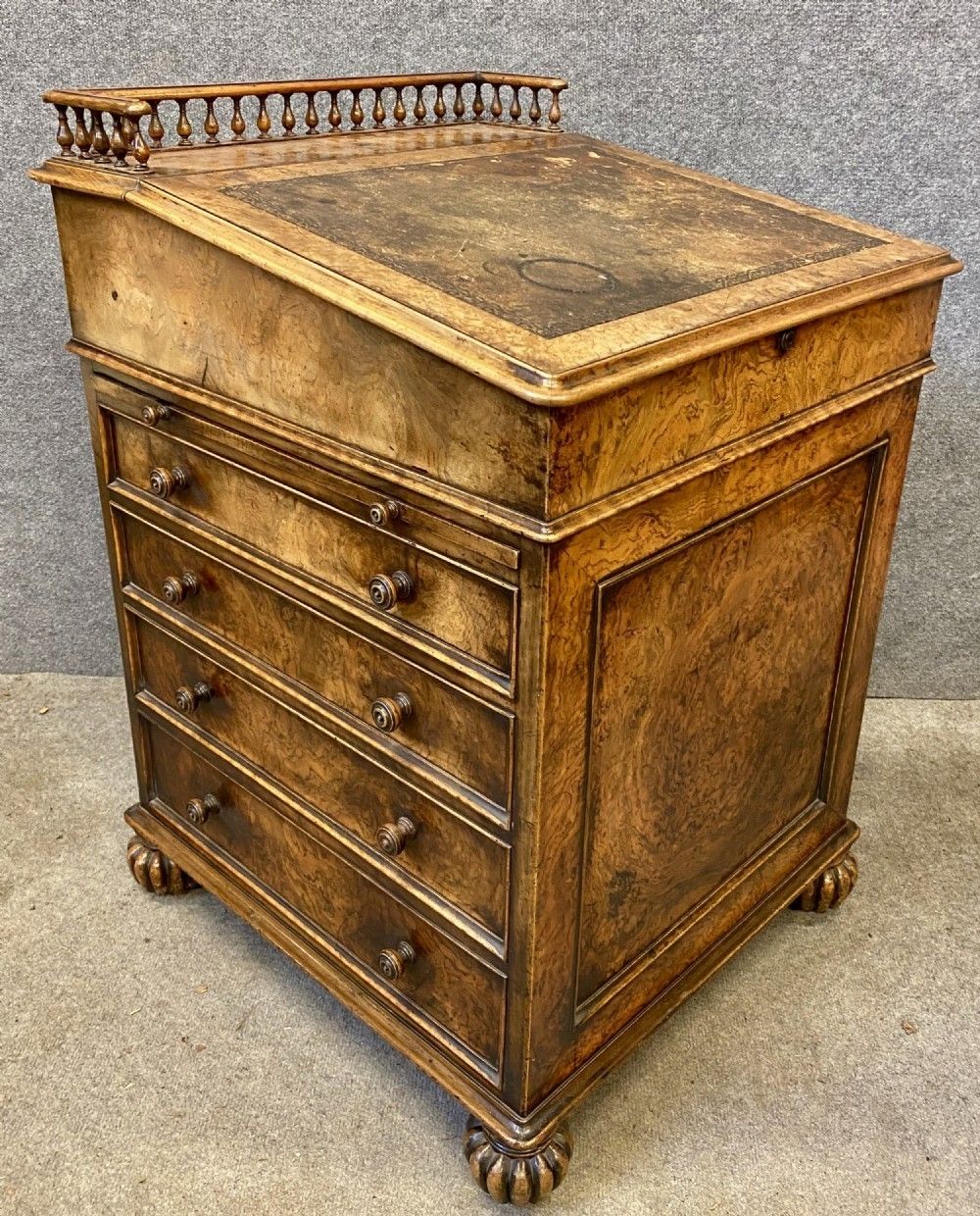 Untouched Gillows Designed Davenport Retailed By James Winter & Son