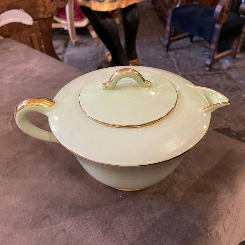 1960s Mid Century Modern Ceramic Tea Pot By Pucci Umbertide photo furniture