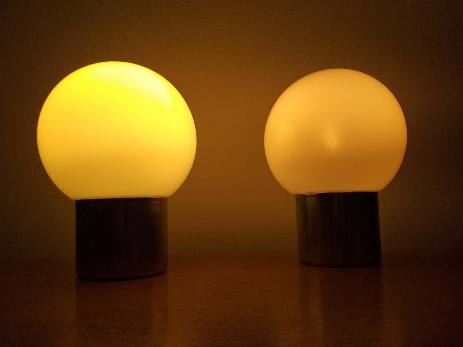 photo furniture Pair Of Midcentury Table Lamps Kamenicky Senov, 1970s.