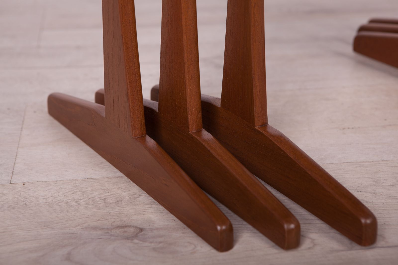 Danish Teak Nesting Tables, 1960s, Set Of 3 photo vinterior