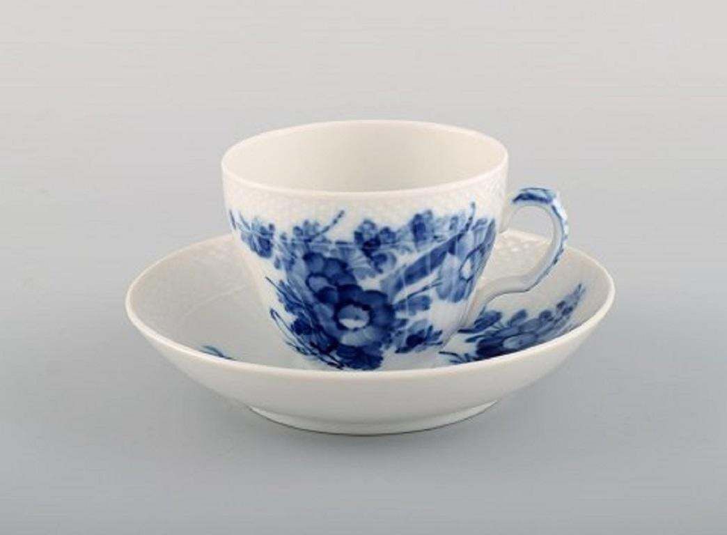 Royal Copenhagen Blue Flower Curved Coffee Service For Twelve People, 1960s photo furniture