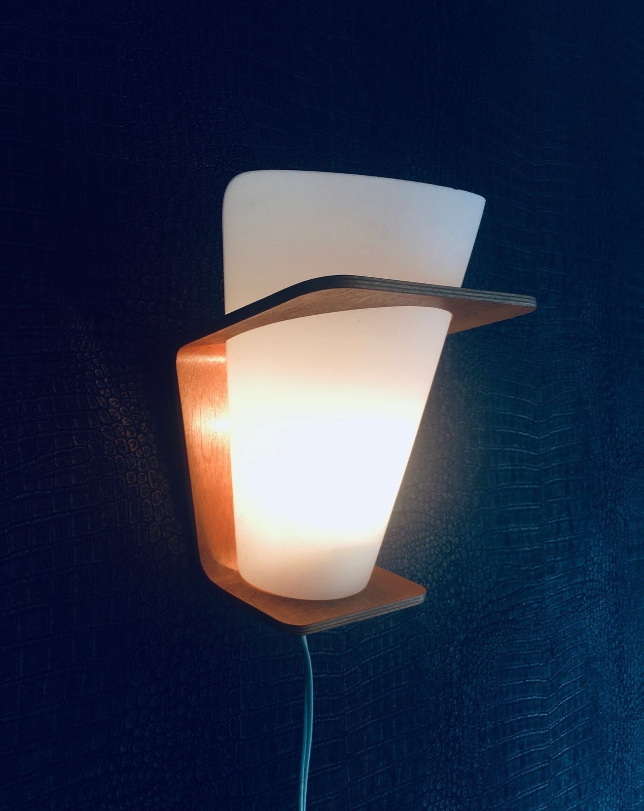 Mcm Design Wandlamp Nx 41 Van Louis Kalff Voor Philips, Nederland Jaren 1960 photo vintage