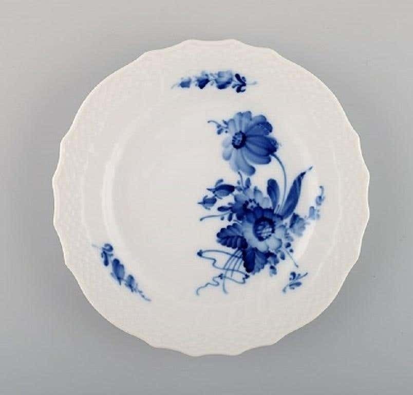 Royal Copenhagen Blue Flower Curved Coffee Service For Twelve People, 1960s photo vinterior