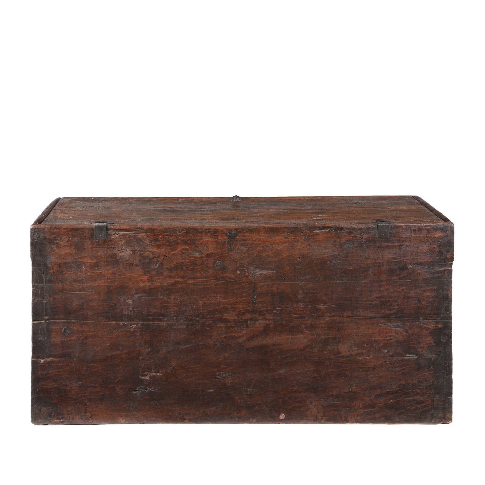 Tibetan Trunk With Original Painting   18th C photo vintage