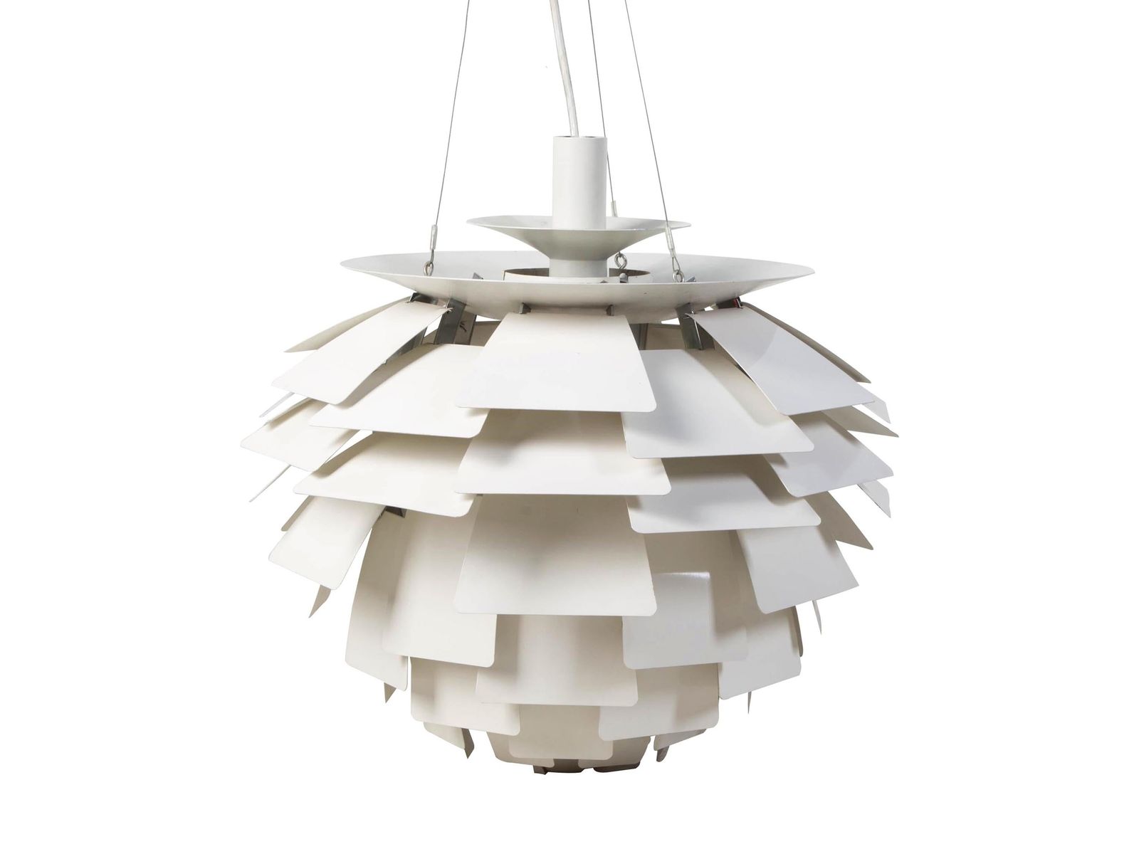 Mid Century Modern Scandinavian Pendant Lamp Ph Artichoke By Poul Henningsen ø 84 Cm Edition From The 70s photo furniture
