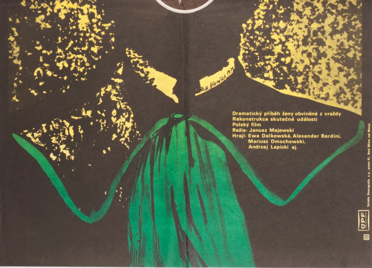 Movie Poster, The Gorgon Case, Miroslav Hlaváček, 1979 photo for sale