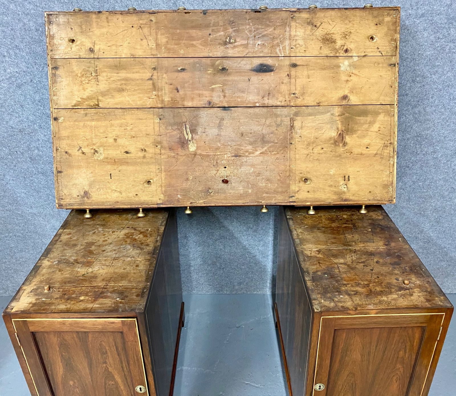 photo for sale Small Regency Partners Desk, 1800s