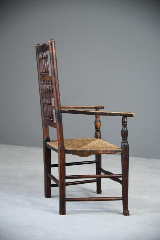 photo for sale Elm Rustic Country Kitchen Chair.