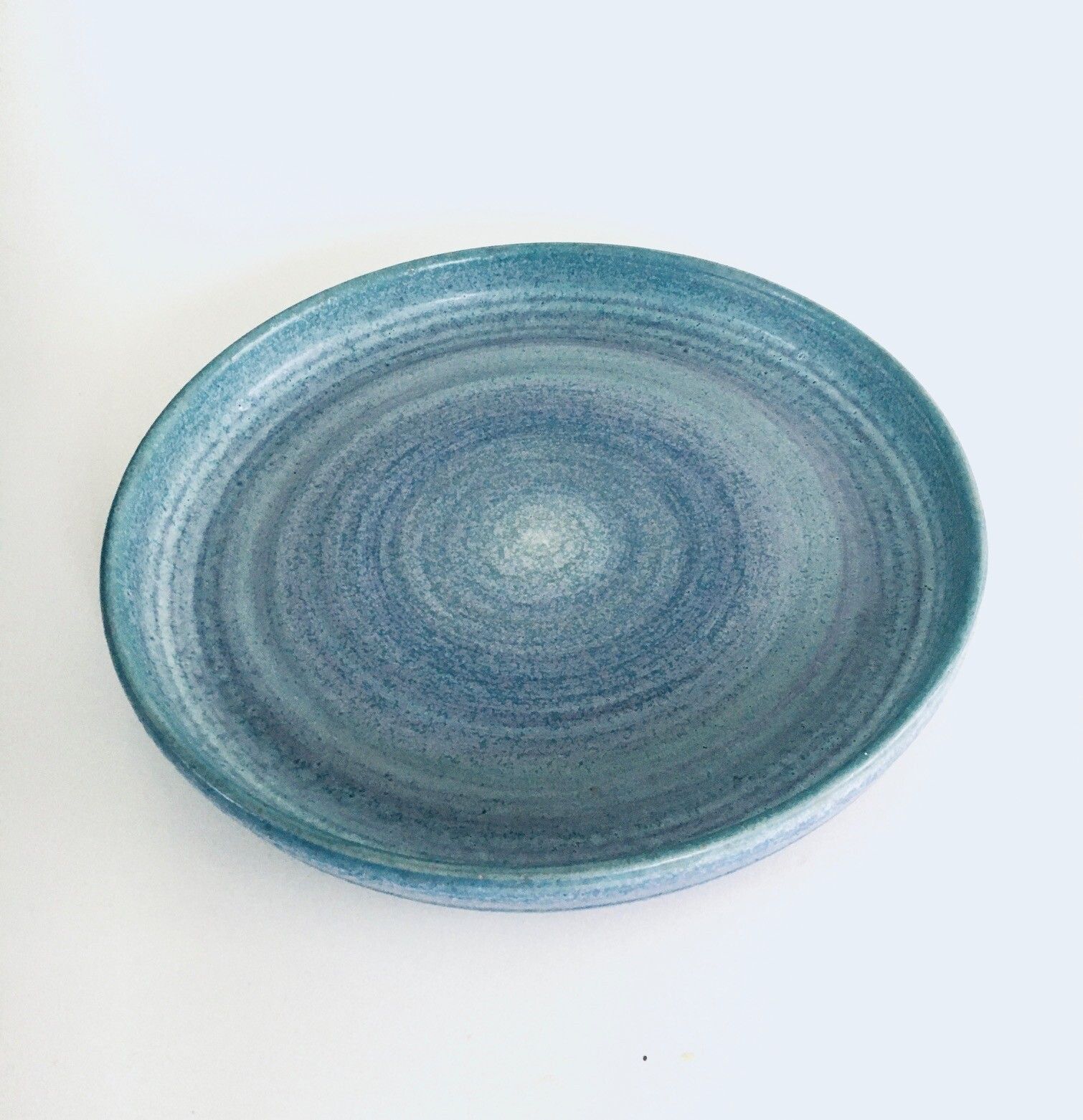 Studio Art Pottery Groot Bord/Schaal Van Mobach, Nederland Jaren 1990