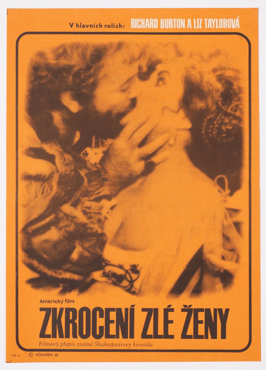 Movie Poster, Taming Of The Shrew, Radek Očenášek, 1968 photo 162.0