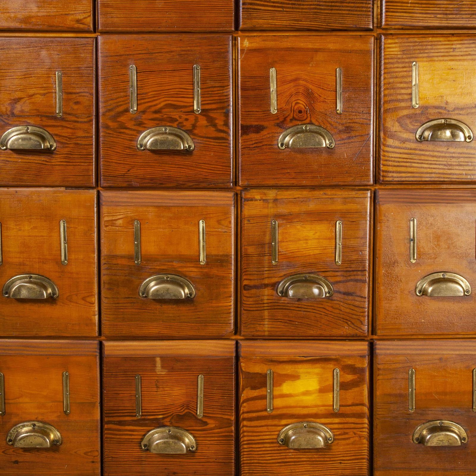1940s Tall Chest Of Drawers – Bank Of Drawers – Twenty Eight Drawers photo furniture