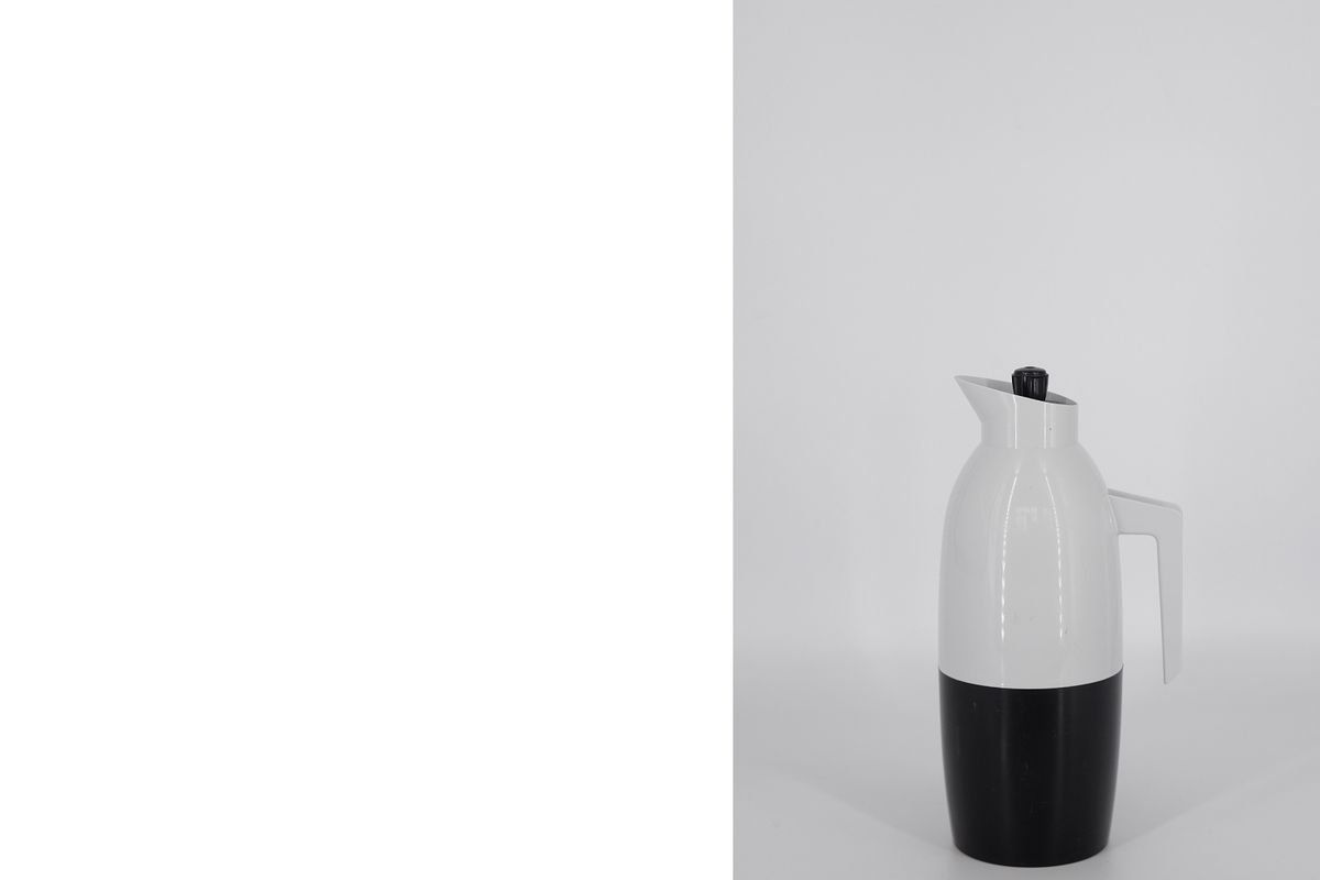Scandinavian White Thermos By G. Rosendahl For Falkenberg, 1960s photo for sale