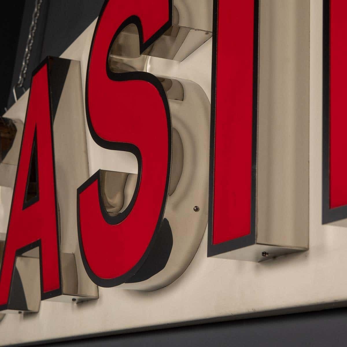 photo furniture Illuminating Casino Advertising Sign, Circa 1970