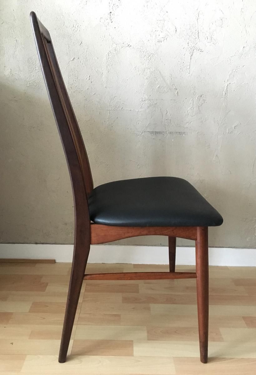 photo furniture Mid Century Eva Teak Dining Chair By Niels Koefoed For Koefoeds Hornslet