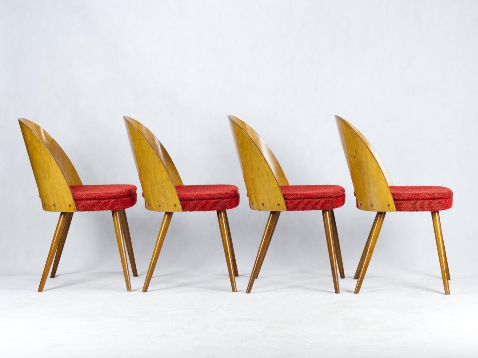 Mid Century Dining Chairs By Antonín šuman For Tatra Nabytok Np, 1960s photo for sale