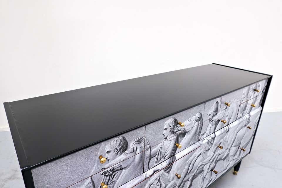 Mid Century Modern Italian Neo Classical Scene Chest Of Drawers photo 5054.0