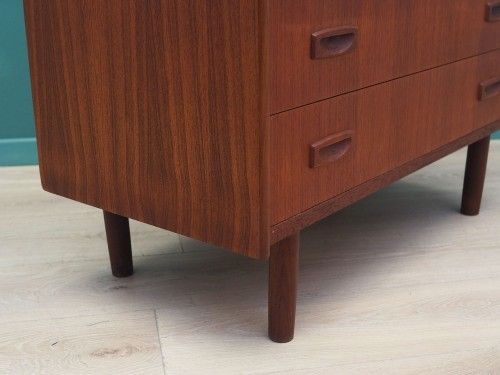 photo furniture Teakhouten Ladekast, Deens Design, Ca. Jaren 1970, Gemaakt In Denemarken