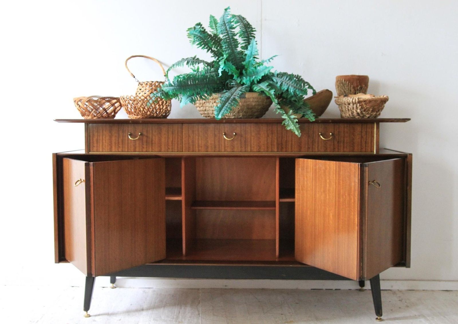 Teak Sideboard E. Gomme For G Plan, 1950s photo Furniture