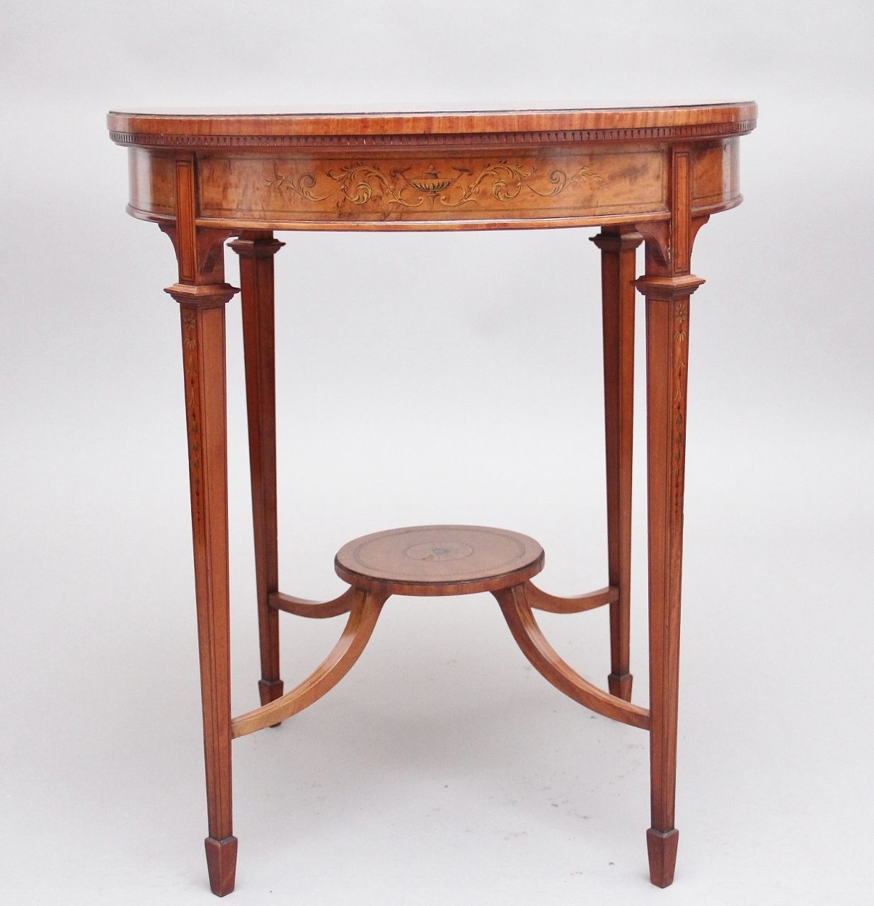 19th Century Satinwood Occasional Table photo Furniture