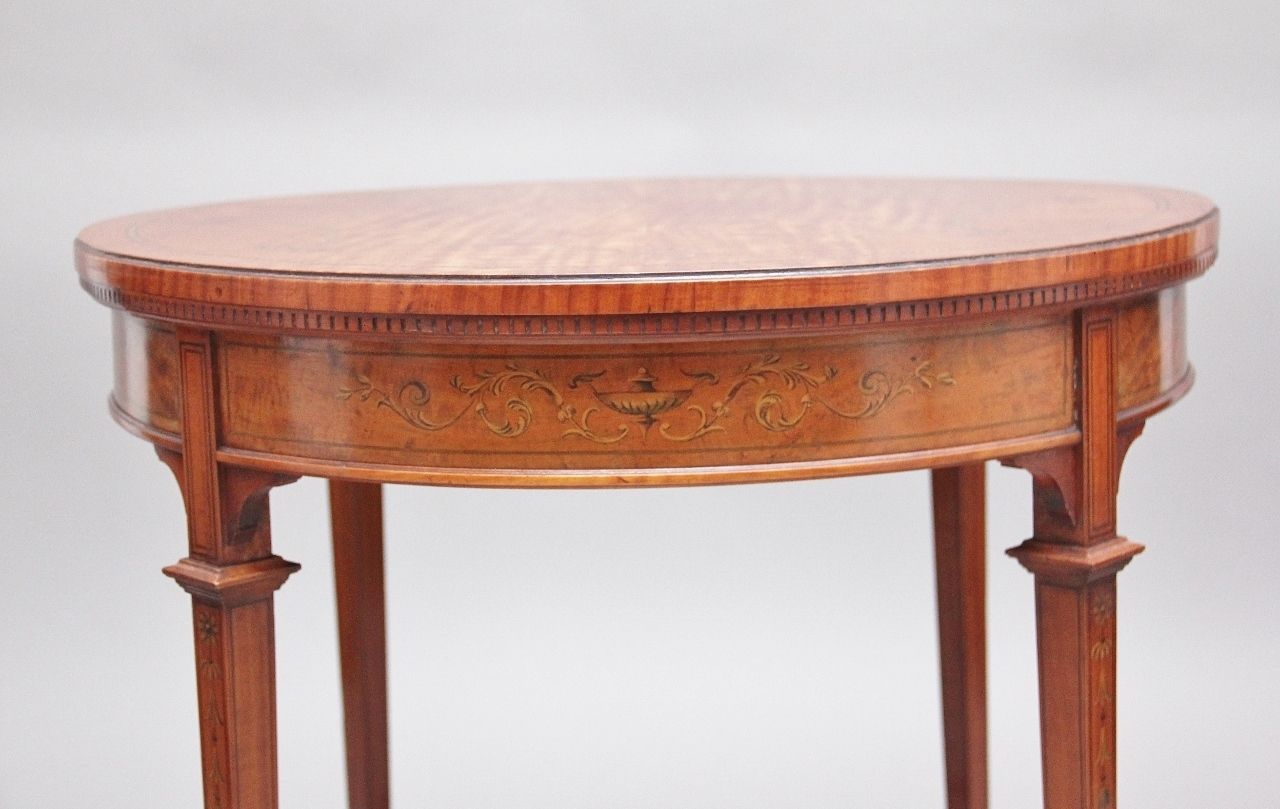 19th Century Satinwood Occasional Table photo vinterior