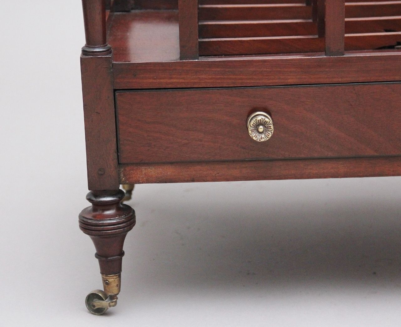 photo for sale Early 19th Century Mahogany Canterbury