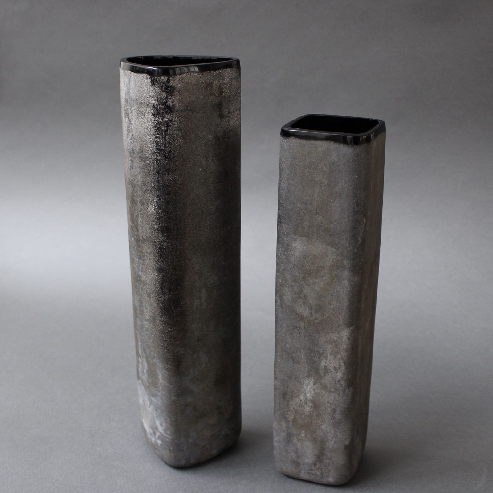photo vintage Italian Murano Glass 'Scavo' Vase By Alfredo Barbini IV (Circa 1970s)