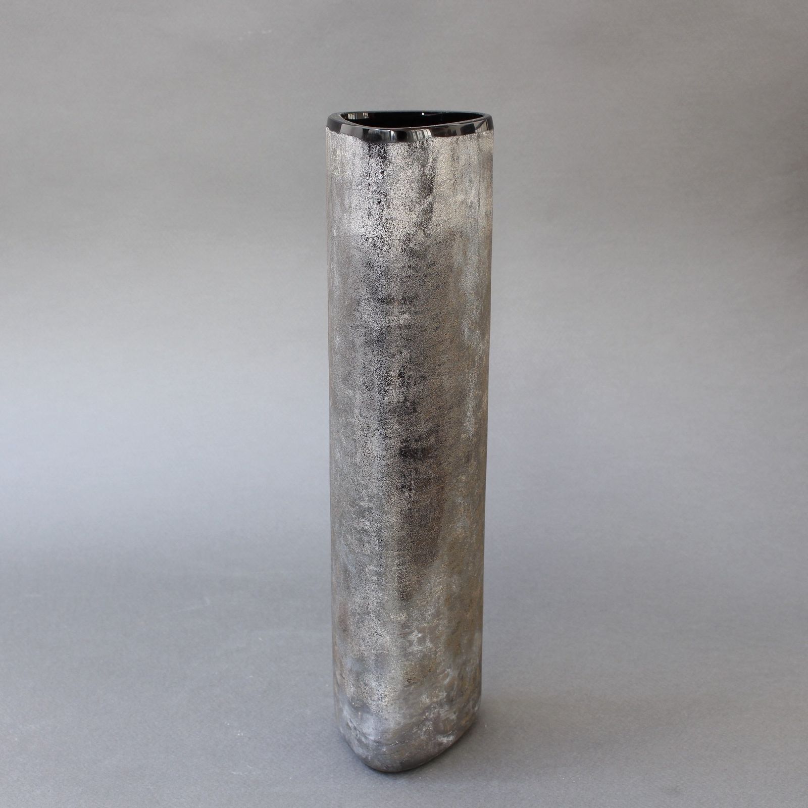 Italian Vintage Murano Glass 'Scavo' Vase By Alfredo Barbini II (Circa 1970s) photo buy