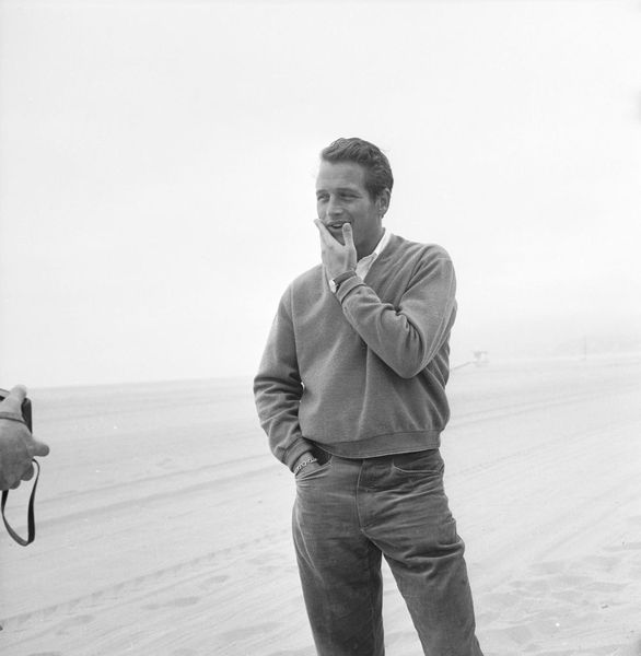 ' Newman Poses ' By Hulton Archive Pigment Fine Art Baryta