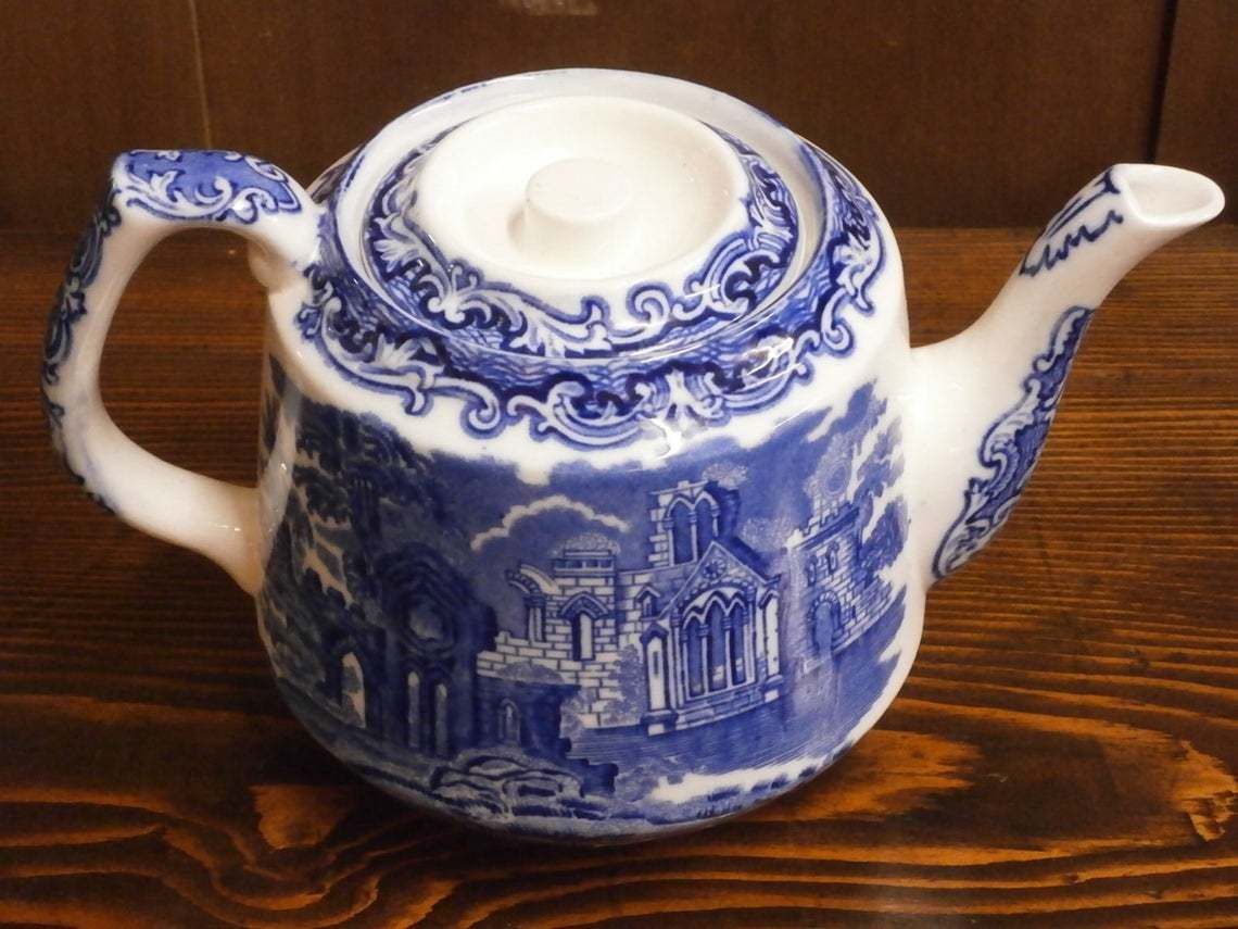 George Jones & Co Abbey Ware Teapot Vintage 1930 photo for sale