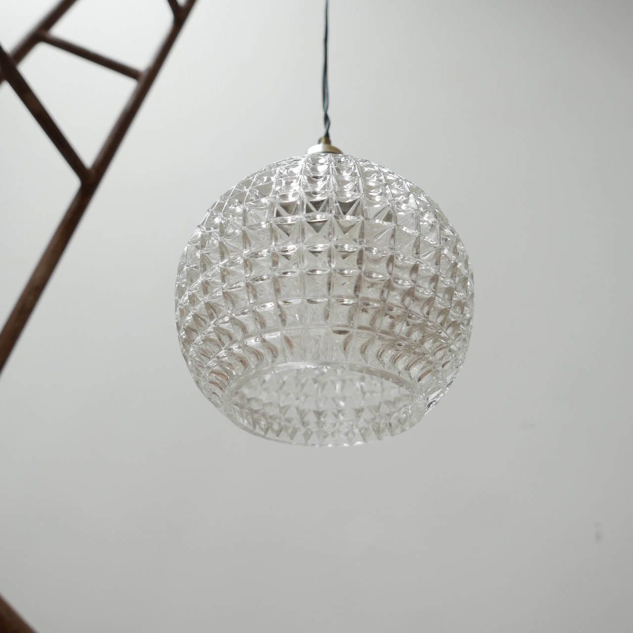 Run Of Late 20th Dutch Glass Ball Pendant Lights (15) photo buy
