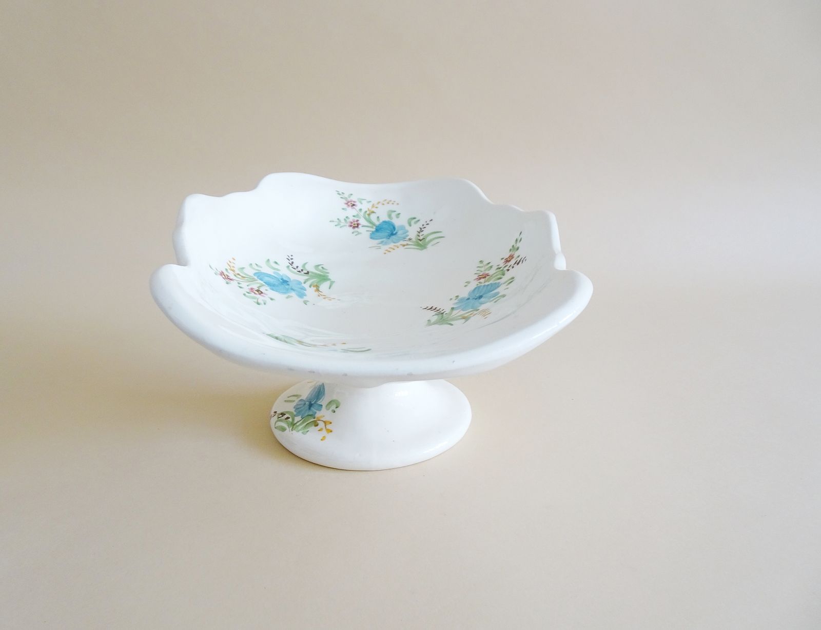 photo for sale Spanish J. Playà Ceramic Bowl Centerpiece Hand Painted