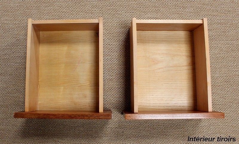 photo vinterior Pair Of Teak Bedside Tables Or Ends Of Sofa, Minvielle Taste, 1960s