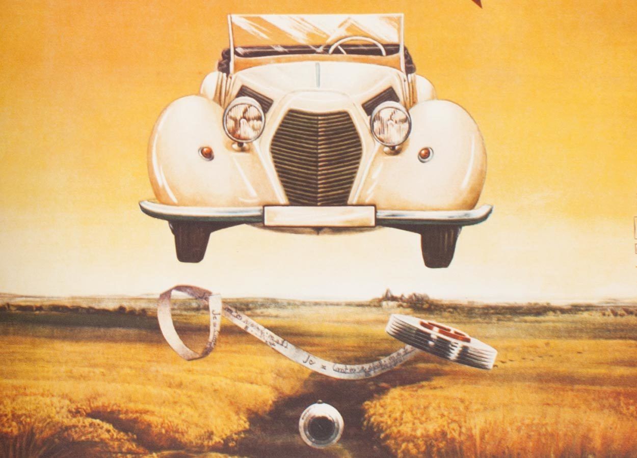 Movie Poster, There’s Something In The Air, Olga Poláčková Vyleťalová, 1980 photo furniture