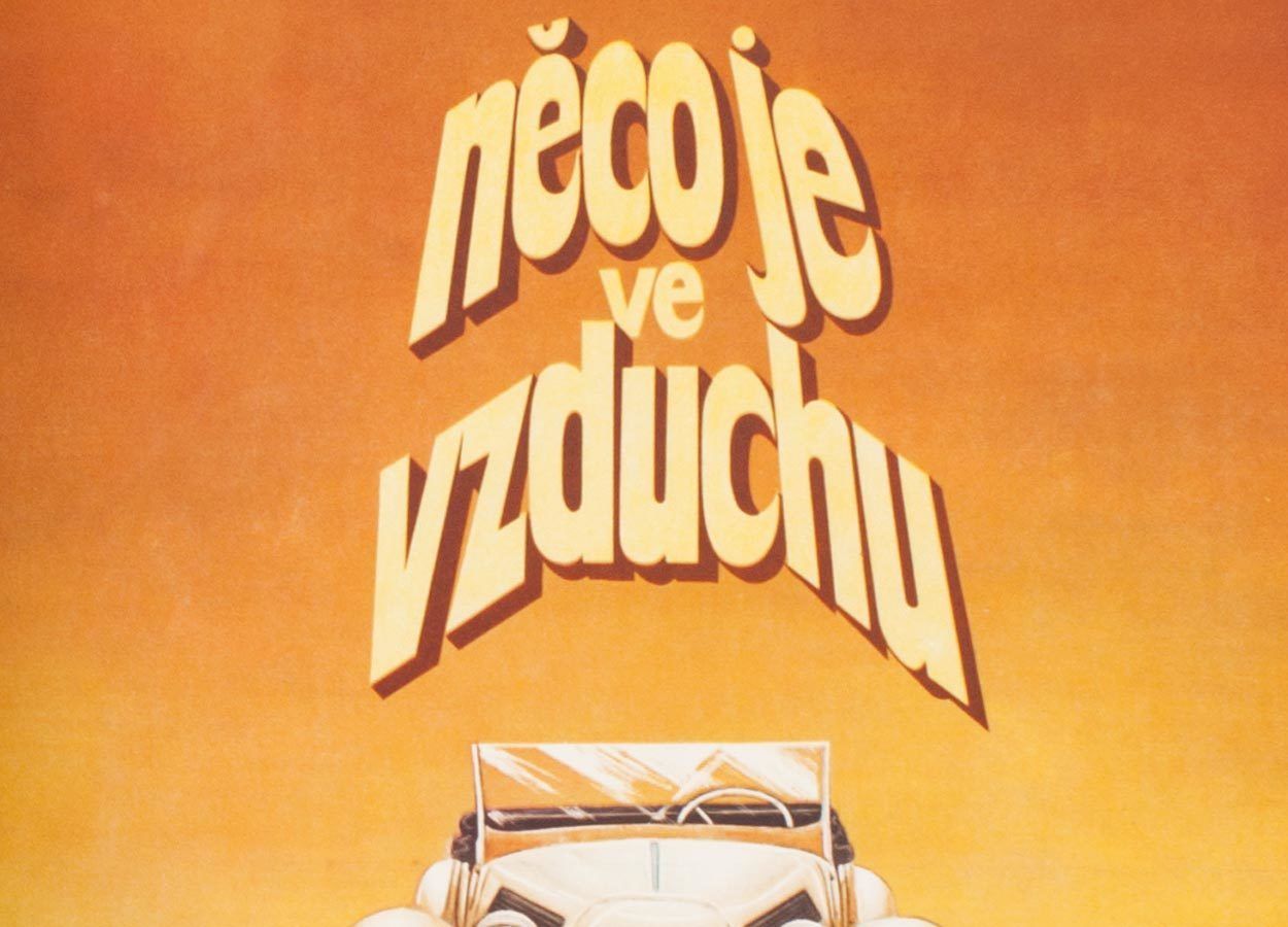 Movie Poster, There’s Something In The Air, Olga Poláčková Vyleťalová, 1980 photo Art