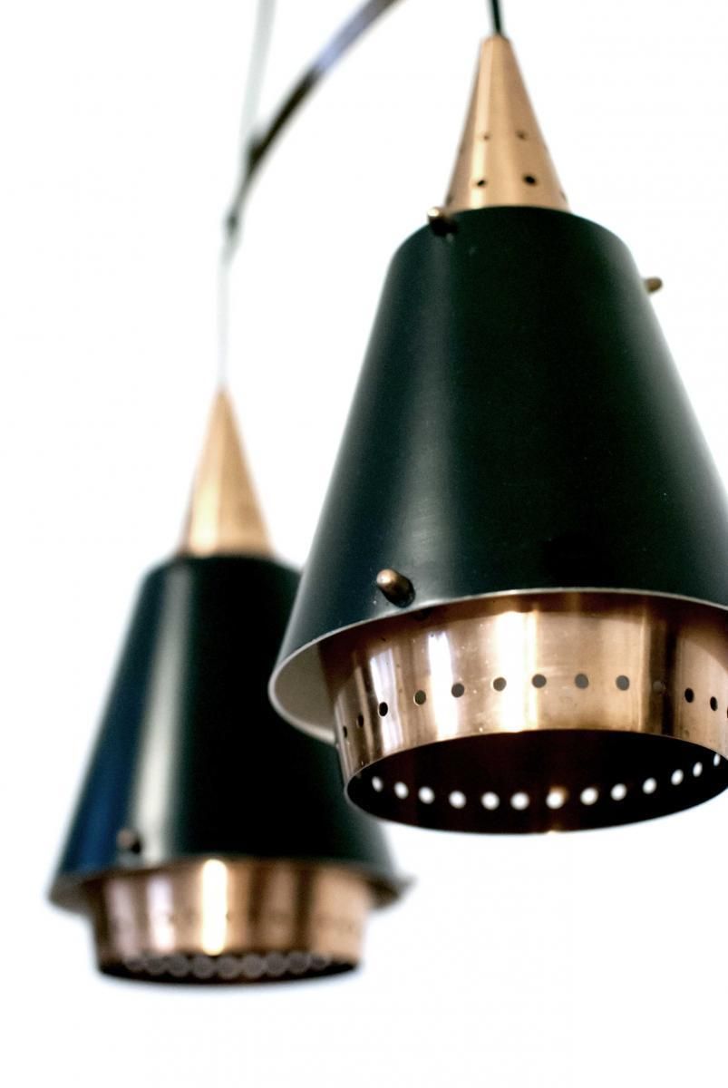 Vintage Scandinavian Copper Pendant photo furniture