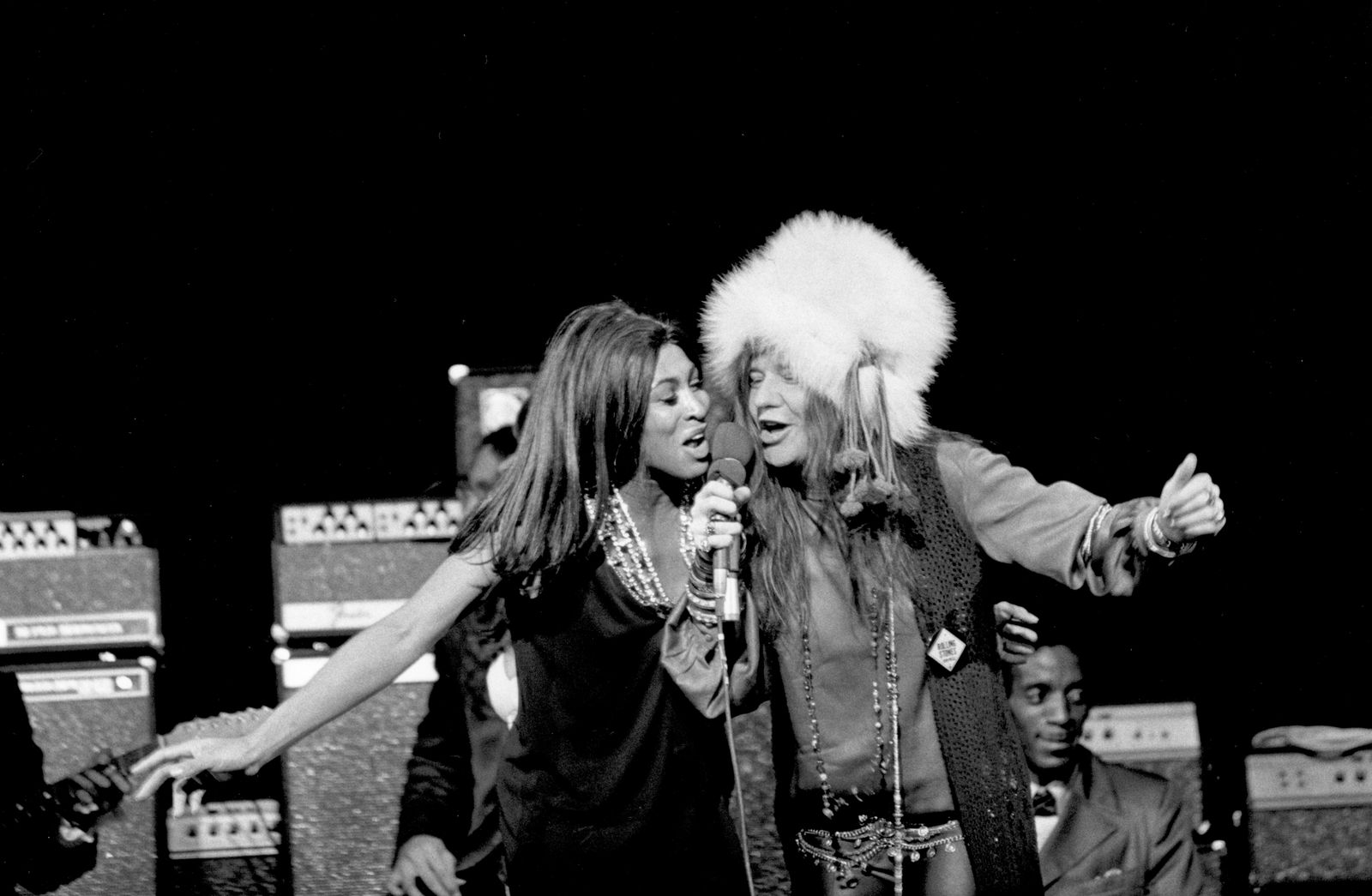 ' Janis & Tina Performing ' By Michael Ochs Pigment Fine Art Baryta