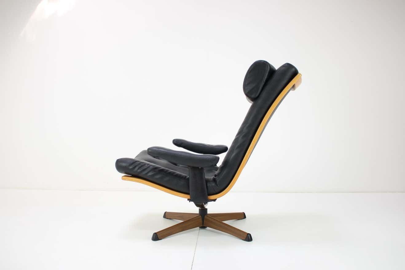Mid Century Swivel Chair By Gote Mobler, 1960s photo Furniture